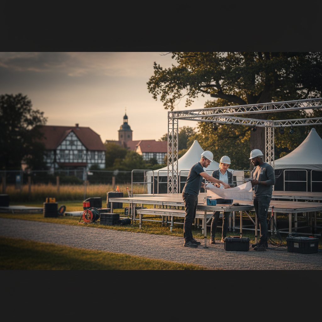 Bühnenbau für Events in Bad Fallingbostel: Tipps und Planung