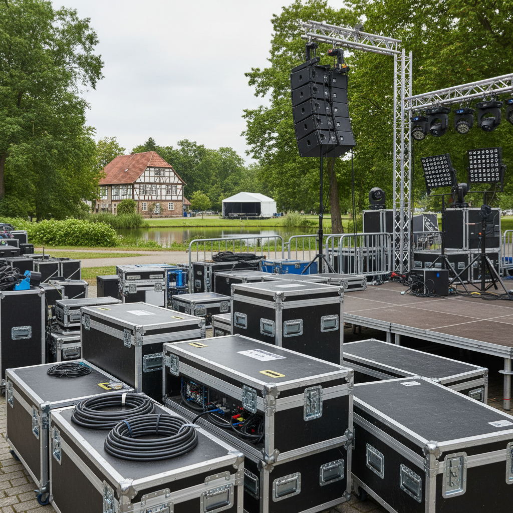 Veranstaltungstechnik mieten für Events in Bad Fallingbostel